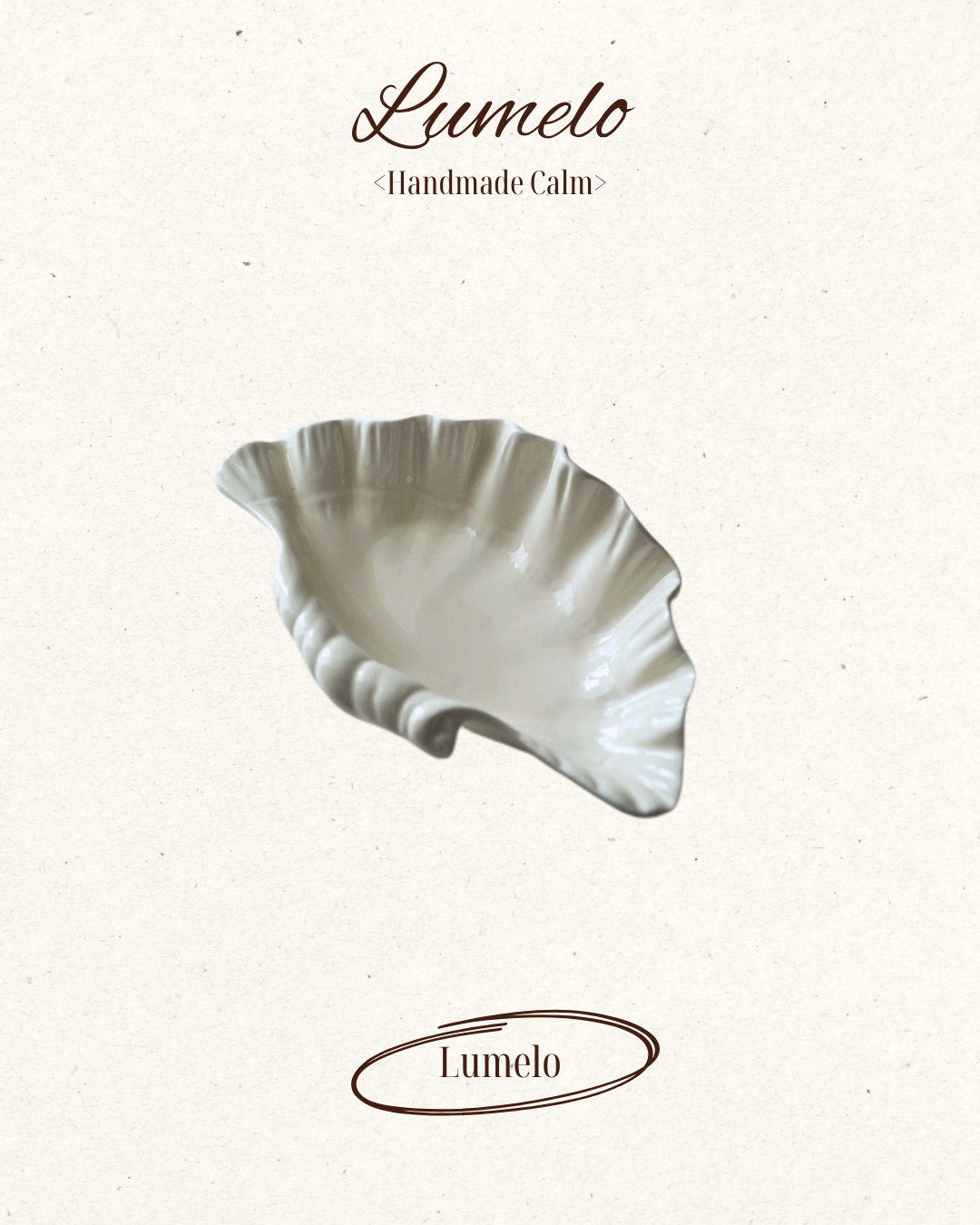 Shell Catch: Ceramic Dish