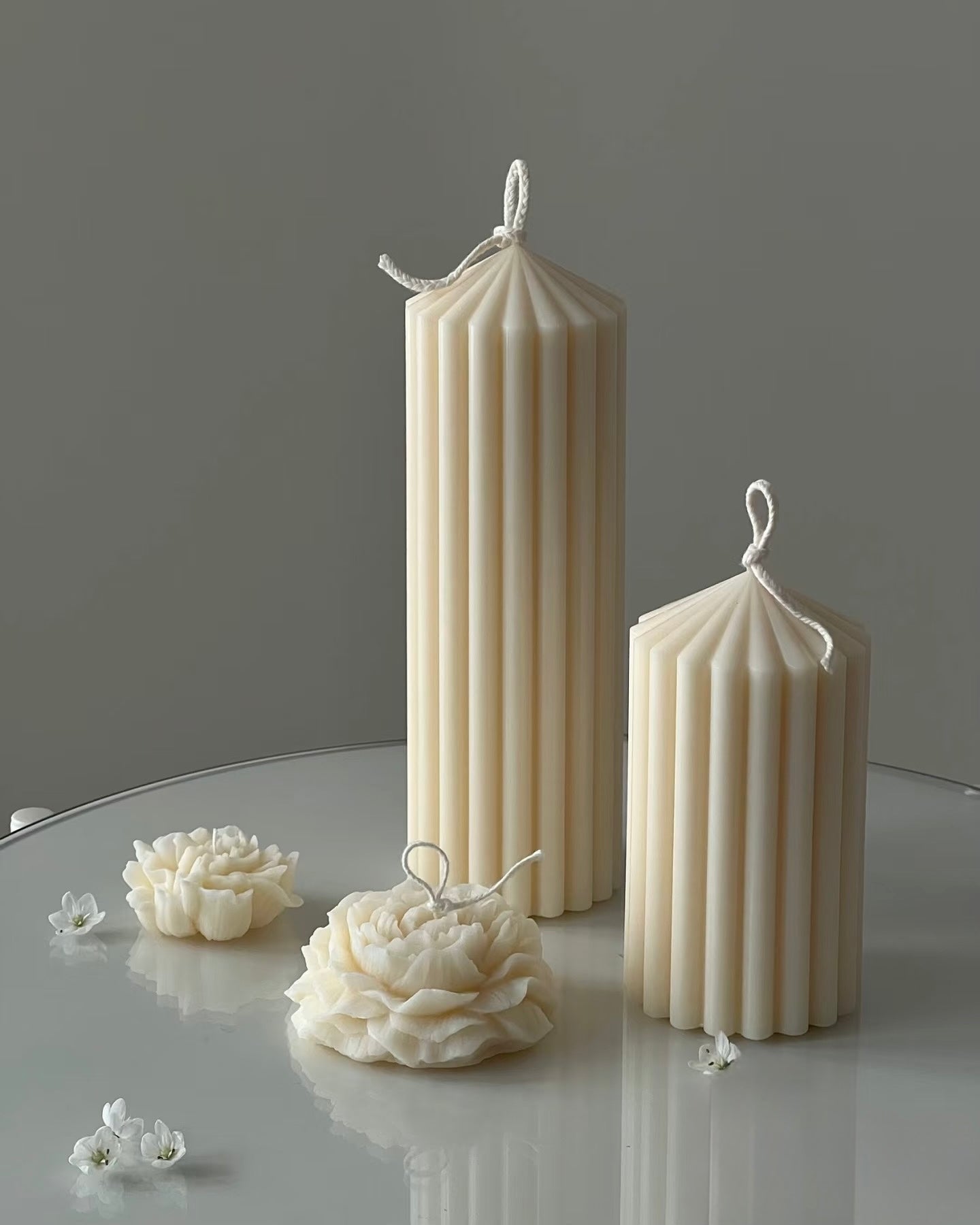 Camellia Glow Candle（Pack of two)