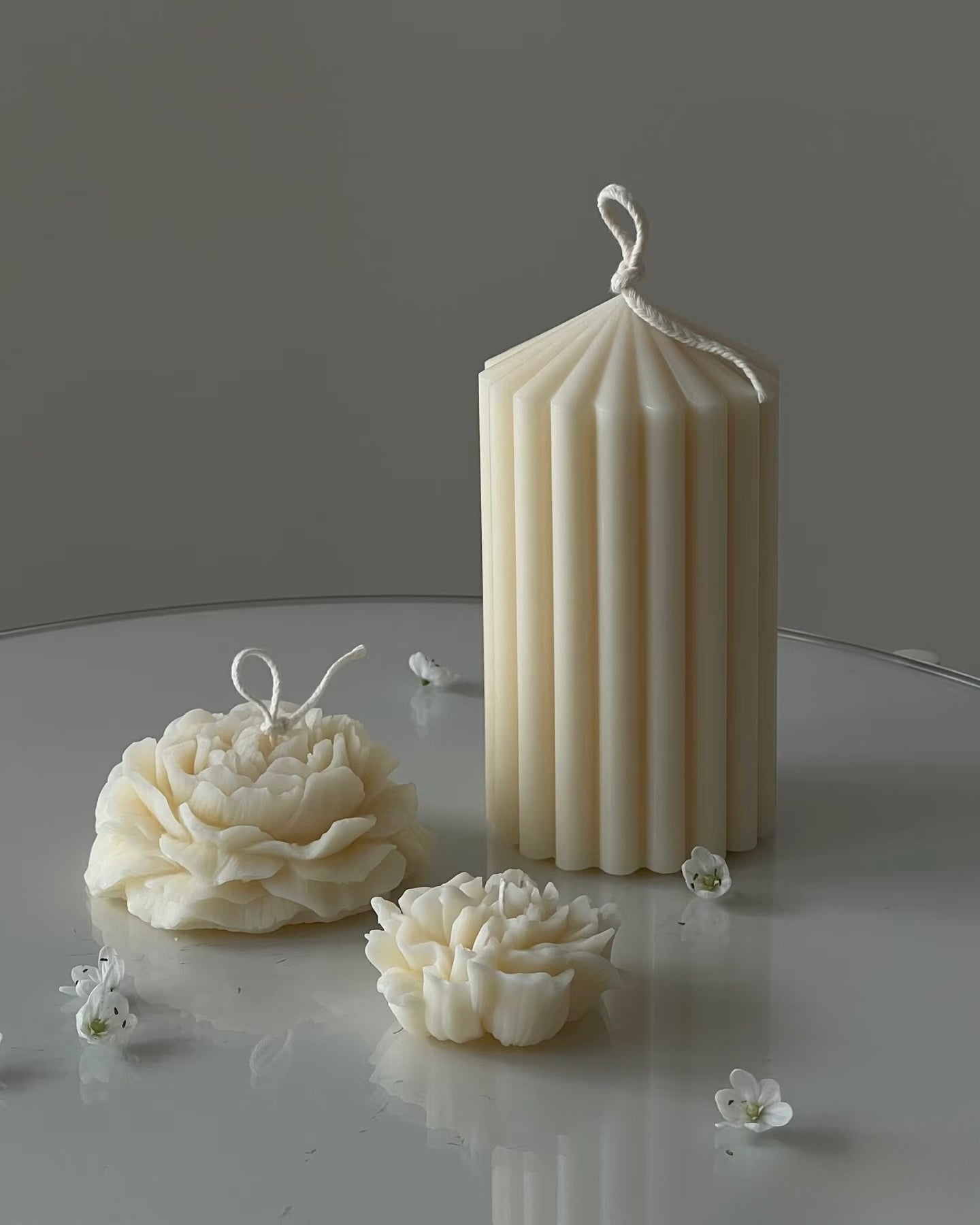 Camellia Glow Candle（Pack of two)